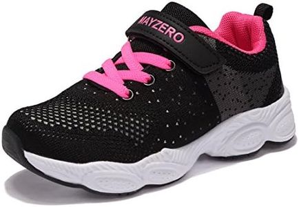 MAYZERO Kids Tennis Shoes Breathable Running Shoes Lightweight Athletic Shoes Walking Shoes Fashion Sneakers for Boys and Girls