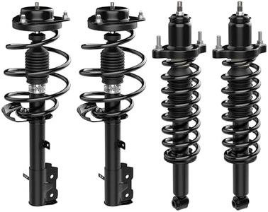 AUTOSAVER88 Front Complete Struts Rear Shocks and Coil Spring Assembly Compatible with 2007-2012 Dodge Caliber, 2007-2014 Compass, 2007-2014 Patriot