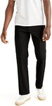 Dockers Men's City Trouser Classic Fit Smart 360 Tech Pants, Mineral Black, 44W x 30L