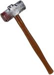 BinaryABC Halloween Plastic Hammer Props,Halloween Costume Accessory,Halloween Fancy Dress Costume Party Supplies