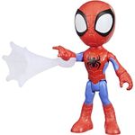 Hasbro Marvel Spidey and His Amazing Friends Spidey Hero Figure, 4-Inch Scale Action Figure, includes 1 Accessory, for Kids Ages 3 and Up F1935