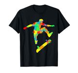 Skateboard Skater Stunt Skater Boys Children T-Shirt