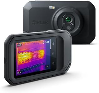 FLIR C8 Kompakte Wärmebildkamera: Infrarot-Bildgeber mit hoher Auflösung (320 x 240) für Inspektionen, elektrische/mechanische, Gebäude- und HLK-Anwendungen