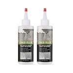 Magic Crack Filler for Concrete, Asphalt Crack Filler For Filling In Cracks Asphalt Driveways And Roads, Installs Easily Dry Granular No Mess And DIY (2pcs, 150ml)