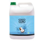 Cocoguru Cold Pressed Coconut Oil - Can 5 kgs