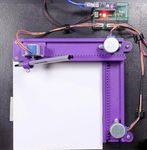 Bihariji Electronics Mini CNC Plotter DIY Kit, 3D Printed Desktop Writing Machine, 8x8 Inches, Complete Project Set with Electronic Circuit, Parts, Manual