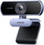 UGREEN HD Webcam with Microphone, 2