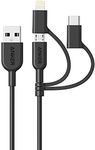 Anker Powerline II 3-in-1 Cable, Li