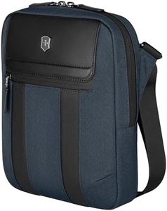 Victorinox Architecture Urban2, Office Bag (6 litres), 28 cm, Blue, Polyester, 612675 | Business Travel Crossbody Sling Bag for Men, 10-inch Tablet Pocket