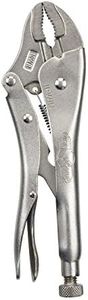 IRWIN VISE-GRIP Original Locking Pliers with Wire Cutter, Curved Jaw, 10-Inch (502L3)