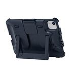 PIVOT T21A Tablet Case- Fits iPad Mini (6th gen.) - 360 Degree Protection- for Professional Pilots, General Aviation (Black Body/Black Clip)