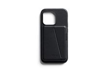 Bellroy Mod Case + Wallet for iPhone 14 Pro – (Leather Phone Case, Slim Card Holder) - Black