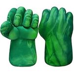 PINKYPIG Superhero Hands Kids Boxing Training Smash Gloves Big Plush Toys Green Hero Hands for Boy Girl (SAT001),Green-b,Large