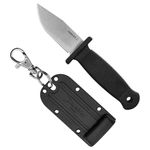 Demko Knives Armiger Fixed Blade with Sheath- Armiger 2 & Armiger 4 - Clip Point Spear Point Tanto Shark Foot Serrated Full Tang (Armiger 2 Clip Point)