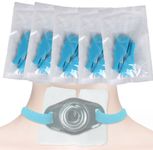 HXCH Tracheostomy Tube Holder Belt - Disposable Trach Ties Neckband for Laryngectomy, Individually Packaged, 5 Pcs