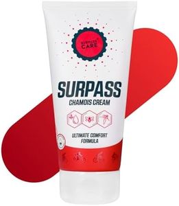 SURPASS Pro Cycling 96% Natural Chamois Cream & Anti Chafing Cream (170ml) | Saddle Sore Treatment | Cycle Anti Chafe Men & Women Thigh Rescue | Bike Shorts Friction Relief