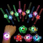 SCIONE 24 Pack LED Light Up Fidget 