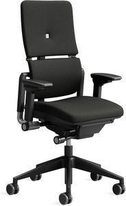 Steelcase Please Ergonomic Office Chair – Adjustable Lumbar, Black