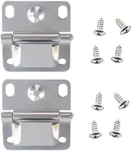 Replacement Coleman Cooler Hinges for Cooler Stainless Steel Hinge Parts 5253 6262 6270- (2 Pack)