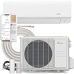 Senville AURA Series Mini Split Air Conditioner Heat Pump, 9000 BTU, Works with Alexa, Energy Star, White