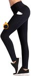 IUGA Fleece Lined Leggings with Poc