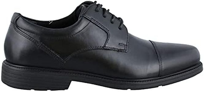 Rockport Men's Charles Road Cap Toe Oxford, Black, 9