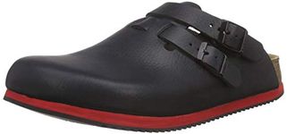 Birkenstock Kay Leder Softfootbed, Men’s Clogs, Black (Black), 10.5 UK (45 EU)