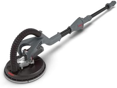 MENZER Drywall Sander LHS 225, for Almost Dust-Free Grinding, incl. Abrasives Set - 110 V