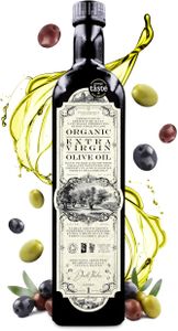 Organic Extra Virgin Olive Oil, 1L – Cold Pressed, Unfiltered