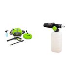 Greenworks 1800 PSI 1.1 GPM Cold Water Electric Pressure Washer + High Pressure Soap Applicator