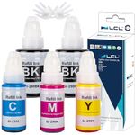 LCL Compatible for Canon GI290 GI-290 (5-Pack 2Black Cyan Magenta Yellow) Ink Bottle for Canon Megatank G3200 G4210 G1000 G1100 G1200, G1310 G1400 G1800 G1810 G1900 G2000 G2100 G2200 G2400 G2800