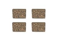 Southeastern Accessory 4 Pack Cork Pod Shoes for Hayward Navigator Vinyl Pool Cleaner AXV413P, SE 414P