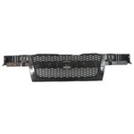 CPS- AUTO PARTS 04,05,06,07,08,09,10,11,12 Compatible With COLORADO Grille (W/Composite Headlight) - Mat Black- W/Moulding Holes -ls/Lt W/ 2 Piece Grille OEM Replacement Partslink GM1200518