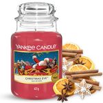 Yankee Candle Scented Candle | Christmas Eve Large Jar Candle | Long Burning Candles: up to 150 Hours | Perfect Christmas Gifts for Women