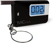 BACtrack Go Keychain Breathalyzer (Black) | Ultra-Portable Pocket Keyring Alcohol Tester for Personal Use