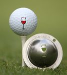 Tin Cup Napa Valley Golf Ball Marking Stencil, Steel