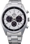 Orient Neo 70's Neo 70's Solar Panda Sporty Watch, Dark Gray, Milky White, 42 mm, Watch