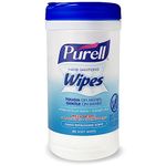 PURELL Hand Sanitizing Wipes, 5.7 x 7 1/2, Clean Refreshing Scent, 40/Canister by Purell