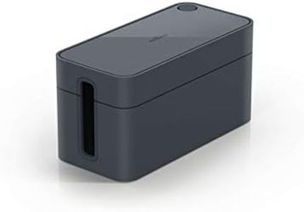 Durable Cavoline Cable Boxes, Small, Graphite