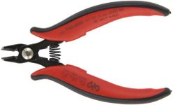 Hakko CHP TRR-5000 Pro Heavy Duty Macro Soft Wire Cutter, Chamfered Cut, 5.0mm Hardened Carbon Steel Construction, 21-Degree Angled Jaw, 10 Gauge Soft Wire Cutting Capacity, 24 Gauge Steel Wire Cutting Capacity
