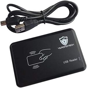 YARONGTECH RFID Card Reader,EM4100 Desktop id 125khz Reader (10D)