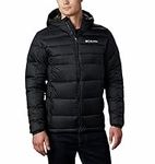 Columbia Men's Buck Butte Insulated Hooded Jacket, Black, X-Large