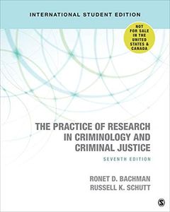 The Practice of Research in Criminology and Criminal Justice 7ed (ISE): 7th edition