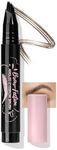 Microblading Eyebrow Pen Natural,Eyebrow Pen Easy-To-Use,Eyebrow Brush Quick-Drying,Hair-Like Strokes,24-Hour Long-Lasting,Waterproof,Smudge-Proof,Multiple Uses 02tawny brown