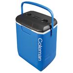 Coleman Unisex Cool Box 30 QT, Large High Performance Cooler Box, Ice Box for Drinks, Blue, 28 Litres