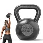 PROIRON Cast Iron kettlebell Weight for Home Gym Fitness & Weight Training (4KG-24KG)(1 x 24KG)