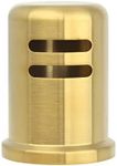 Akicon Kitchen Dishwasher Air Gap Cap, Brass Air Gap Cover for Replacement - Match with Akicon Faucet (Brass Gold)