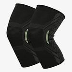 DR. FITZY (1 PAIR Anti-slip and breathable knee support for men gym squats and workout, ortho knee cap for men sports, bold knee pad for men (2pcs compression knee sleeves for squats and running)