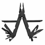 SOG PowerLock EOD Multi-Tool B63N-CP - 18 Tools, V-Cutter, Black Oxide, Nylon Sheath, Compound Leverage