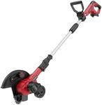 Brushless Lawn Edger Compatible with Milwaukee 18v Battery, Electric Cordless Edger/Trencher (Tool ONLY) 9’’ Blade, 3 Position Adjustable Depth, 180°Handle, Lightweight with Rear Wheel for Landscaping